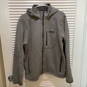 Patagonia Zip Up Sweatshirt With Hood